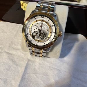 Men’s Bulova Automatic Two-Tone Gold Stainless Steel